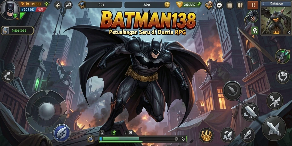 Tampilan gameplay seru dan mendalam di BATMAN138, penuh petualangan.