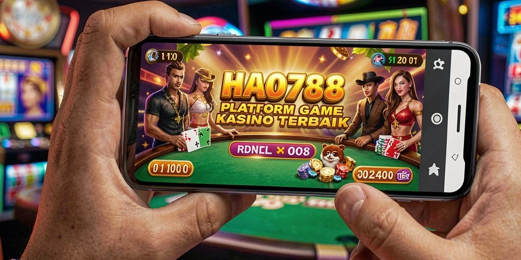 Tampilan menarik dari gameplay HAO788 dalam kasino digital.