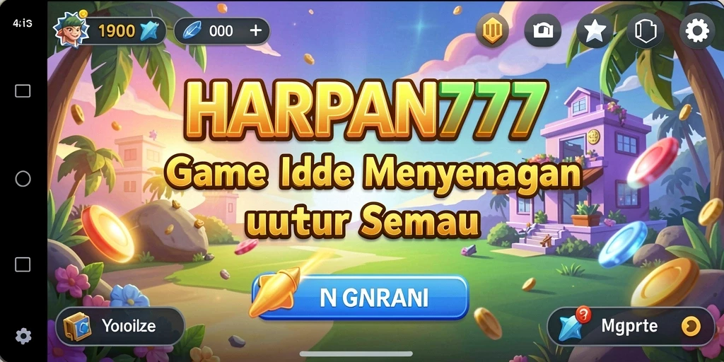 Tampilan gameplay menarik dari HARAPAN777 dengan elemen Idle yang menghibur.