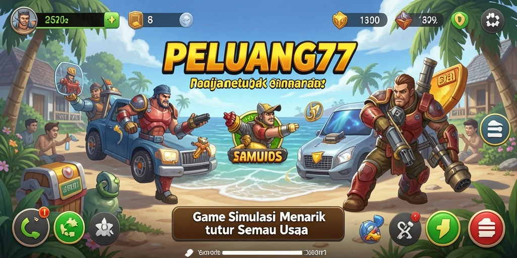 Screenshot utama dari gameplay PELUANG77 yang menarik.