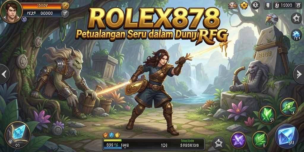 Tampilan screenshot dari gameplay RPG yang seru dan menantang.