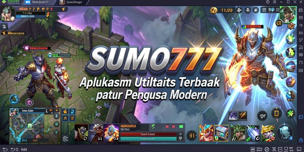Tampilan antarmuka pengguna SUMO777 yang intuitif dan menarik.