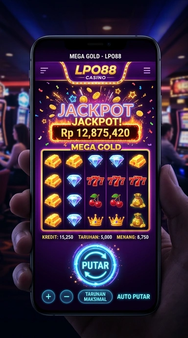 Tampilan antarmuka aplikasi lpo88 yang intuitif.