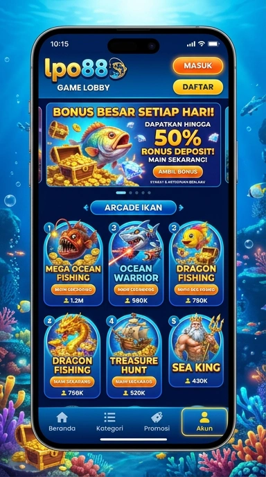 Screenshot aplikasi lpo88 saat pengguna mengunduh aplikasi.